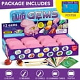 thumbnail image 6 of Piano Potato Gemstone Dig Kit, Dig up 12 Real Gems, Mineral & Rock Collection Excavation Set, Birthday Gifts for Age 6-12 Boys & Girls, 6 of 8
