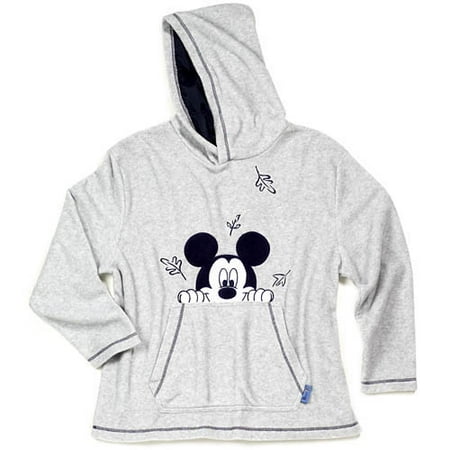 Mickey Unlimited Winter Fleece Hooded Pullover w/Pouch