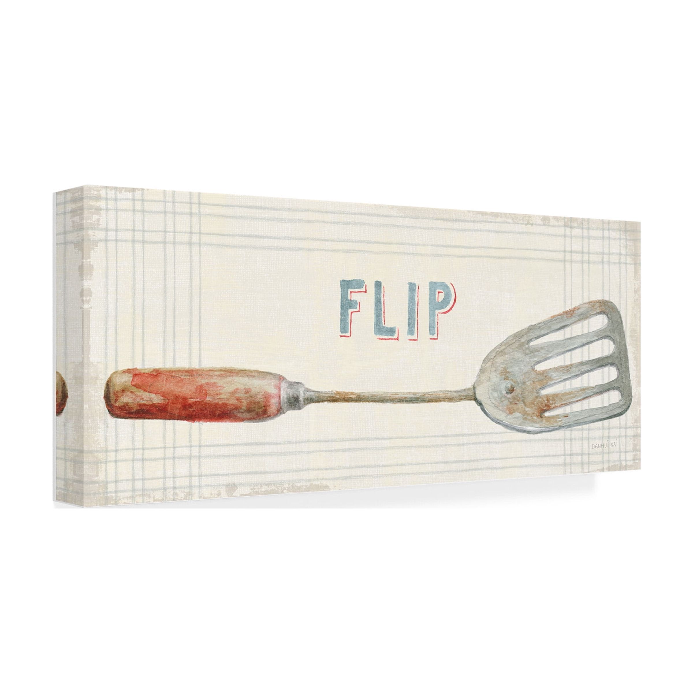 Danhui Nai 'Floursack Kitchen Sign I' Canvas Art