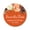 Orange, variant on Darling Souvenir Round 45 Pcs Floral Save The Date Stickers Wedding Personalized Bride Groom Names And Date Envelope Seals - Orange