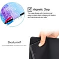 thumbnail image 4 of Allytech Folio Case Cover for Samsung Galaxy Tab A7 Lite 8.4" SM-T220 T225 2021 Released, Premium PU Leather Slim Fit Foldling Kickstand Lightweight Protection Drop Proof, Colorful Sand, 4 of 5