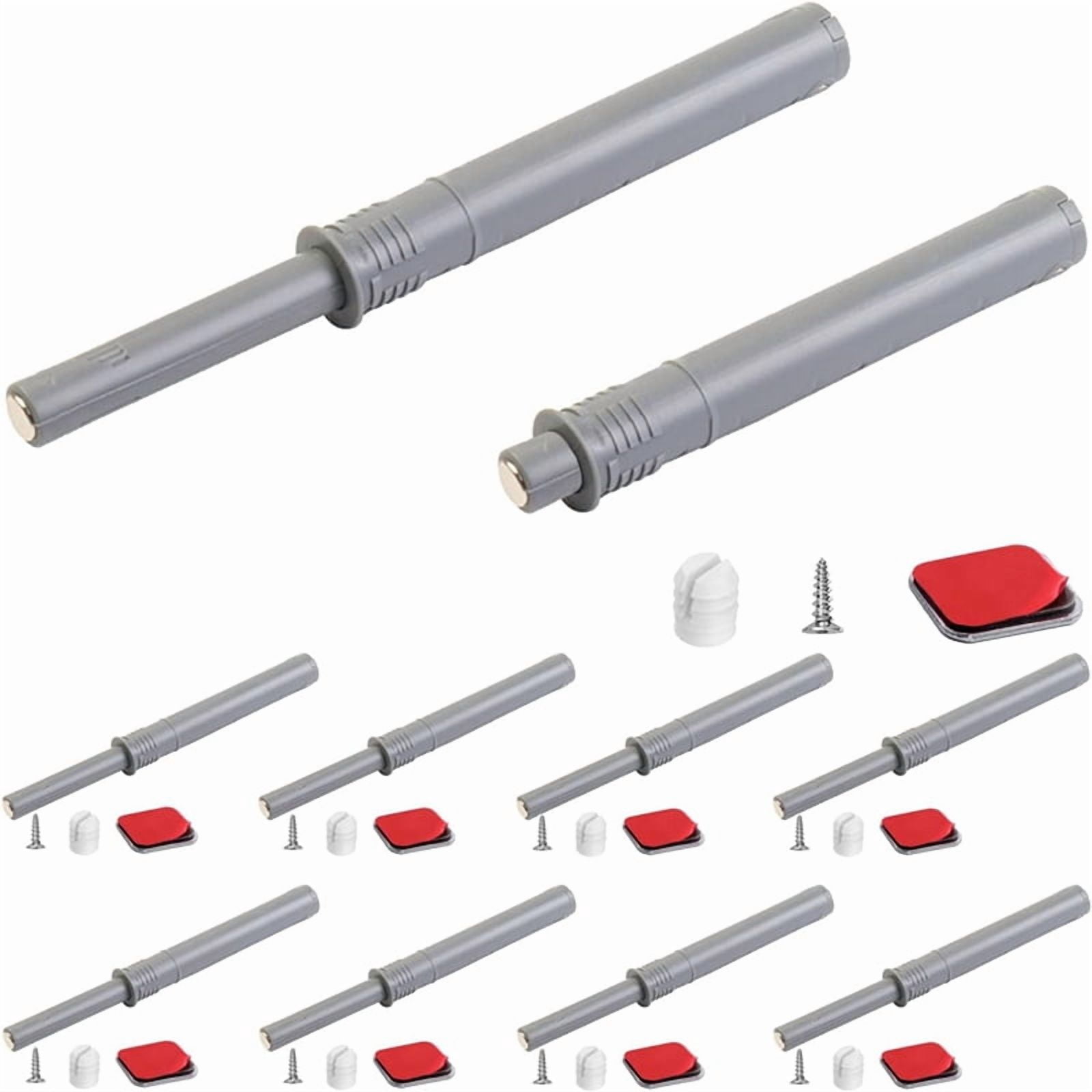 Push to Open Cabinet Hardware 40Pack Push  & Lock for Hidden Door Touch Latches and Catch Push Release Drawer Long