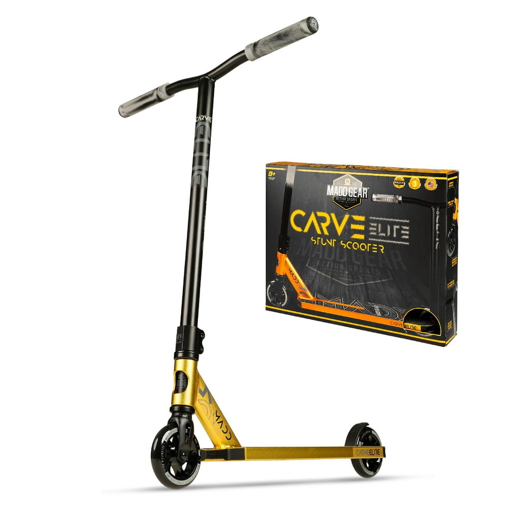 Madd Gear Carve Elite Gold/Black Great For Kids Ages 8+ Max Rider