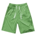 thumbnail image 3 of Zwiiyzr Toddler Baby Girls Boys Summer Outfits 2Pcs Casual Short Sleeved Jogger Shorts with Drawstring Home Print Sports Baby Clothes Summer Two-Piece Set Green, 3 of 6