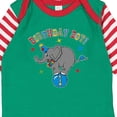 thumbnail image 4 of Inktastic Circus Elephant 1st Birthday Boy Boys Long Sleeve Baby Bodysuit, 4 of 5