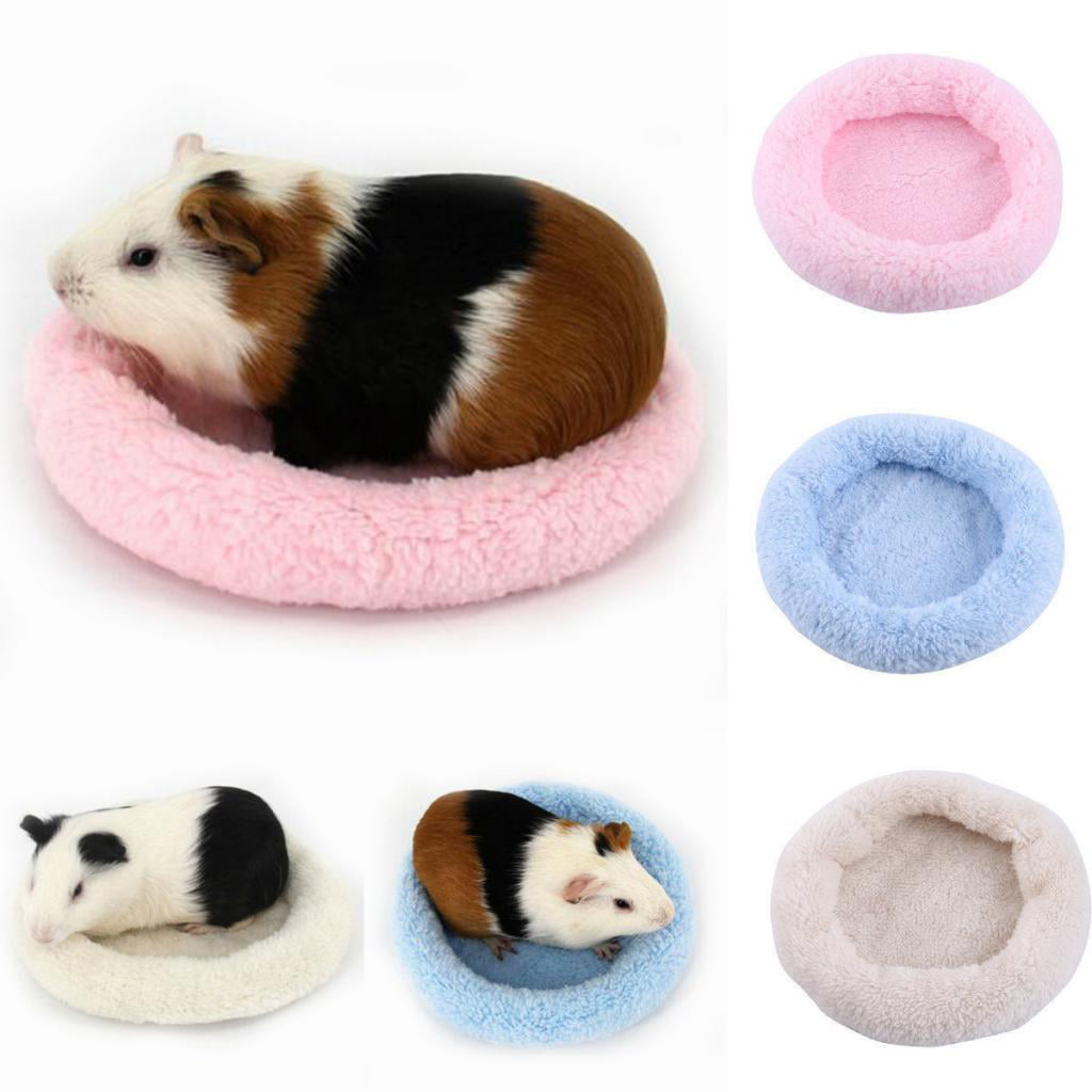 Small Animal Mat Cozy Fleece Pad Cushion for Hamster Guinea Pig Bed Cage 