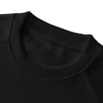 thumbnail image 5 of HONHUZH Mens Plus Size Summer Tops Solid T-Shirts Short Sleeve Oversized Crew Neck Unisex Casual Tee, 5 of 9