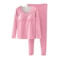thumbnail image 2 of cfhntfmh Womens Thermal Underwear Set Long Sleeve Base Layer Top and Bottom Thermals Sets Loungewear, 2 of 7