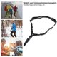 thumbnail image 5 of Exteriores, Portátil, Impermeable, Ajustable, Cuerda Multifuncional, Correa De Nailon Negro Con Hebilla Para Actividades Al Aire Libre, Mochila, Bolsa Para Cámara Vogacara OD007941-00, 5 of 7