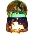 thumbnail image 2 of Globos de nieve de Navidad muñeco de nieve, bola musical de Navidad, caja de música de cristal iglú | Giratorio de 360° con lámpara de proyección de luz cálida esquí esquí Gafas de esquí, 2 of 5
