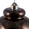 thumbnail image 2 of Vickerman 14" Chocolate Shiny Finial Ornament, 2 of 7