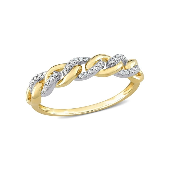 Everly Women's Diamond 10k Yellow Gold Ring
