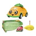 thumbnail image 2 of SPOORYYO Q Cute Fruit Themed Remote Control Car, Four Way Toy Car, With Cool Lights, Leaf Shaped Controller, 2 of 6
