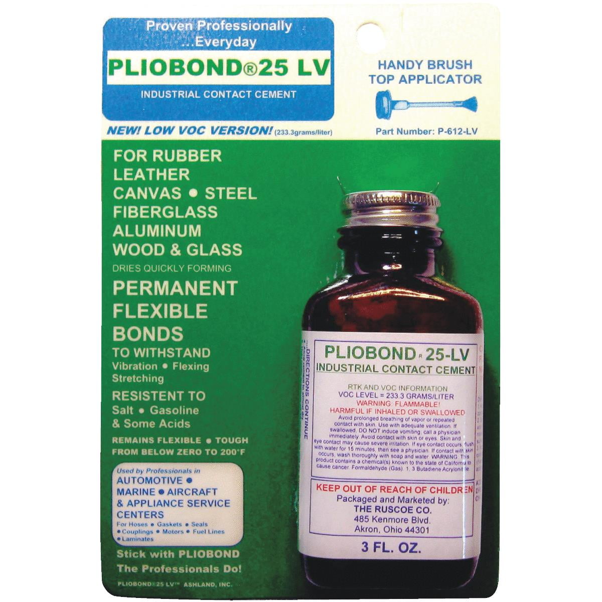 Pliobond 25LV 3 Oz. Low VOC MultiPurpose Adhesive P612LV