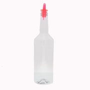 Dozen (12) Plastic Long Neck Bottles with Pourer, Brand Hypothermias, 32 fl oz, 946 ml