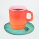 thumbnail image 4 of Rebanadas de posavasos de cristal de de 3 a 4 pulgadas para bebidas, posavasos de Zulema Rebanadas de ágata colgante, 4 of 7