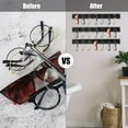 thumbnail image 6 of Sunglasses Holder Organizer Acrylic Sunglasses Storage Hanger Rack Wall Mounted, 6 of 12