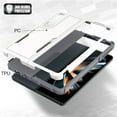 thumbnail image 3 of ELEHOLD for Samsung Galaxy Z Fold 4 Rugged Case, Armor Hard PC Soft TPU Hybrid Anti-Drop Camera Lens Protection Shockproof Glossy Non-Slip Slim Fit Case for Z Fold4 7.6 inch,White, 3 of 6