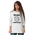 thumbnail image 3 of Popeye Quote What Me Likes Long Sleeve TShirt Men Women Brisco Brands S, 3 of 5