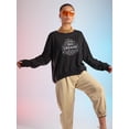 thumbnail image 2 of Big Dreams Sweatshirt Sweatshirt Women -Image by Shutterstock, Female XX-Large, 2 of 4