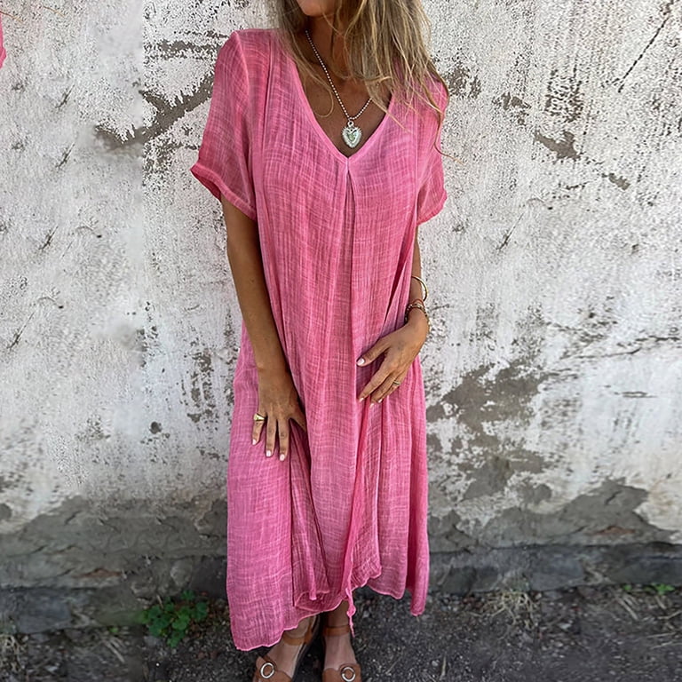 fitted lace wedding dress Amazon.com: Petite Summer Linen Dresses for Women Casual 3/4 Sleeve Tie  Waist Comfy Solid Embroidery Boho Flowy Beach Midi Dress Green: Clothing,  Shoes & Jewelry main image 1