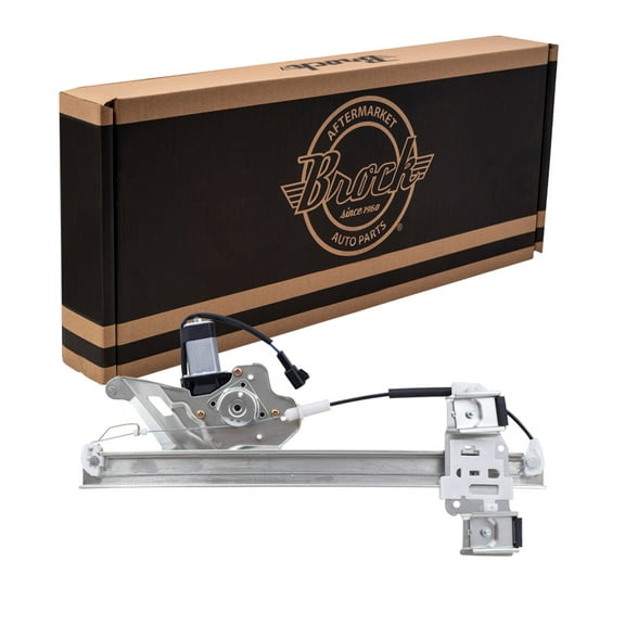 Brock Window Regulator w/ Motor for 2000-2005 LeSabre Front Right 15231240