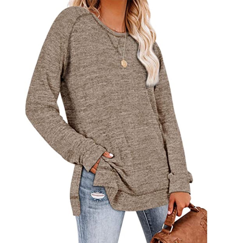 Oversized side slit sweatshirt Clearance
