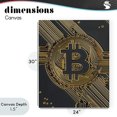 thumbnail image 4 of Stupell Industries Art Deco Web Of Wealth Circuits Canvas Art, 24 x 30, by Svetlana Aleynikova, 4 of 8