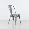 thumbnail image 1 of Chaise Latérale Empilable Moderne en Acier Rochelle - Qualité Contractuelle (Ensemble de 4), 1 of 5