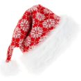 thumbnail image 1 of Gorro Navideño de Punto LzGUNGY para niños rojo Y blanco, 1 of 5