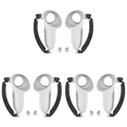 thumbnail image 2 of 3 Pares Empuñaduras Controlador TPU para Accesorios Meta Quest VR () Blanco, 2 of 4