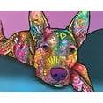 thumbnail image 2 of Dean Russo Collection 14x12 Black Ornate Wood Framed with Double Matting Museum Art Print Titled - Rocky, 2 of 4