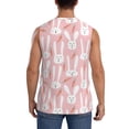 thumbnail image 4 of Daiia Cute Rabbit Carrot Printed Men's Tank Tops,Casual Soft Sleeveless Gym Muscle Shirts Bodybuilding Tee-Medium, 4 of 8