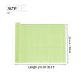 thumbnail image 2 of Rollo de Papel Crepé Uxcell Decoración 6.9ft de Largo 20" de Ancho Verde Suave, 2 of 6