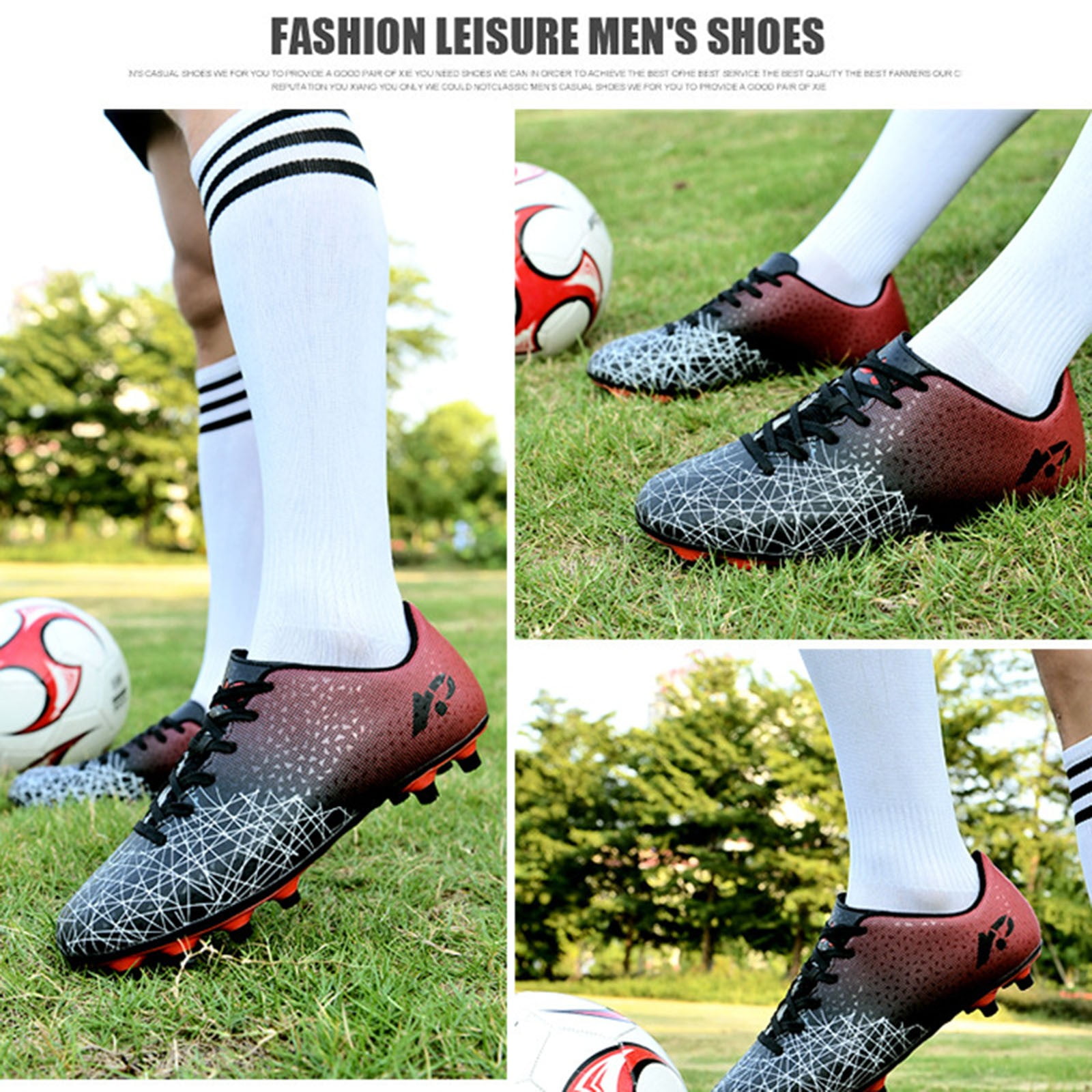 EHQJNJ Chaussures Garçon Tout-Petit Extérieur Terrain Ferme