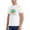 thumbnail image 6 of Graphic Tees Beach Summer Gildan Men's Short Sleeve T-Shirt 180g, 6 of 8