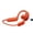 Orange, variant on Open Ear Headphones with Camera, AI Real Time Translation Recording Wireless Sports Headset, IP65
