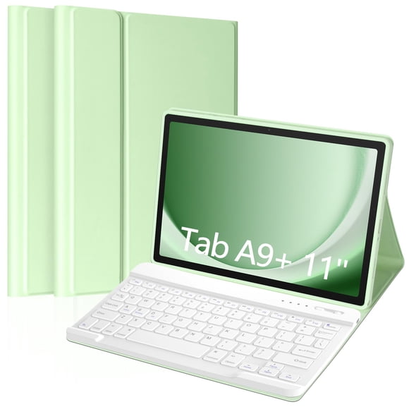 Funda con Teclado MORECOO para Samsung Galaxy Tab A9 Plus 11"