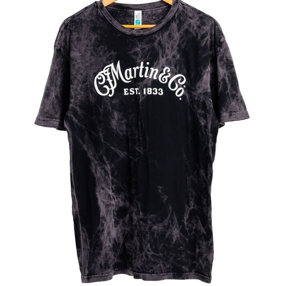 Martin Guitars Classic Solid Logo Tee Shirt Tie Dye - Small