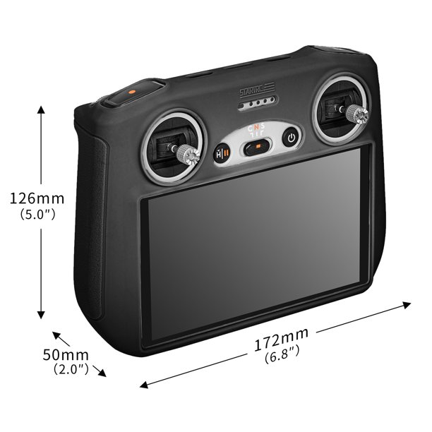 Piel Del Control Remoto Mando a distancia protector de cubierta a prueba de arañazos con funda de pantalla para DJI Mini 3 Pro Sywqhk libre de BPA