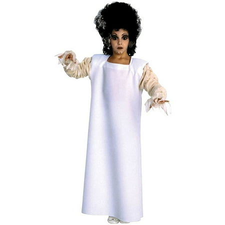 Child's Bride of Frankenstein Classic Halloween Sized Girls Halloween Costume