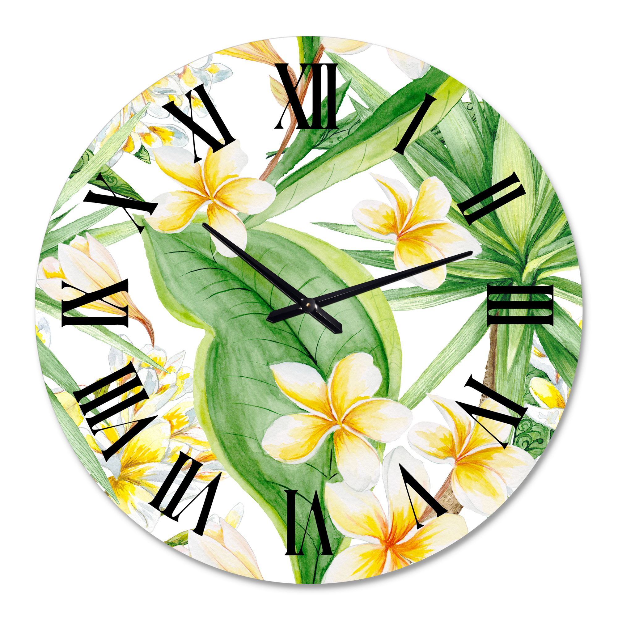Designart 1 in Modern,Contemporary Wall Clock