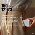 thumbnail image 5 of Bluetooth speaker, Creative Graffiti-painted mini card FM wireless speaker (White), 5 of 5