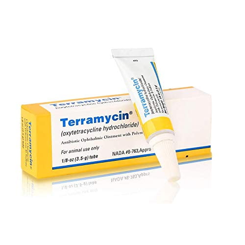 Animal Health Terramycin Antibiotic Ophthalmic Ointment 1 8 Oz Walmart Com Animal Health Terramycin Antibiotic Ophthalmic Ointment 1 8 Oz Walmart Com