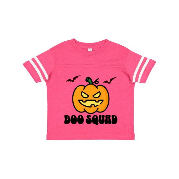 Inktastic Funny Halloween Boo Squad Pumpkin Boys or Girls Toddler T-Shirt