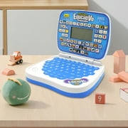 Lekihaqq 1 Packs Interactive Learning Laptop for , Educational Computer Toy with English & Spanish, ABCs, 123s, Music, Math Games, STEM Learning Tablet for Ages 3-6, Portable Early hood Development
