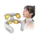 thumbnail image 5 of Neck Massager with 4 Heads | Heat & Pulsing Therapy | Electric Deep Tissue Relaxation | Low-Frequency EMS | 107.6°F Heating | Portable Design | Cordless Rechargeable | 1 Pack, 5 of 9