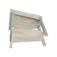 thumbnail image 5 of International Concepts Accents pour la Maison Table d'Appoint Keystone Non Fini, 5 of 5