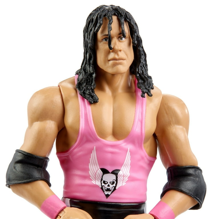 WWE, Action Figure, Bret 'Hitman' Hart, 6-inch, Superstar scale