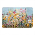 thumbnail image 4 of Dsscvnef 3D Floral Print Doormat Set Modern Bath Rug Entryway Carpet High Absorbency Machine Washable Floor Mat Indoor Non-, 4 of 4
